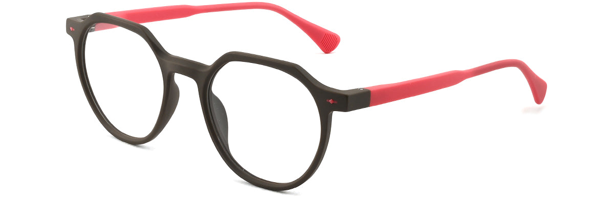 Vittorio ML04-08 Oval Eyeglasses - Unisex TR Frame