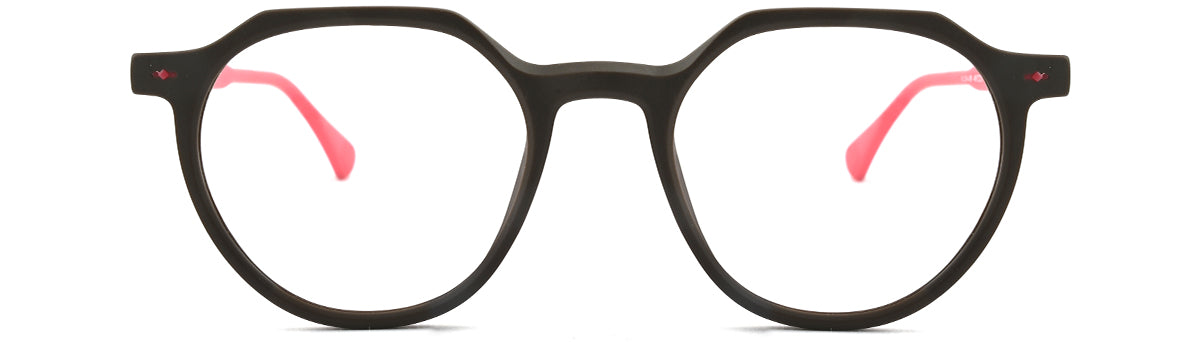 Vittorio ML04-08 Oval Eyeglasses - Unisex TR Frame