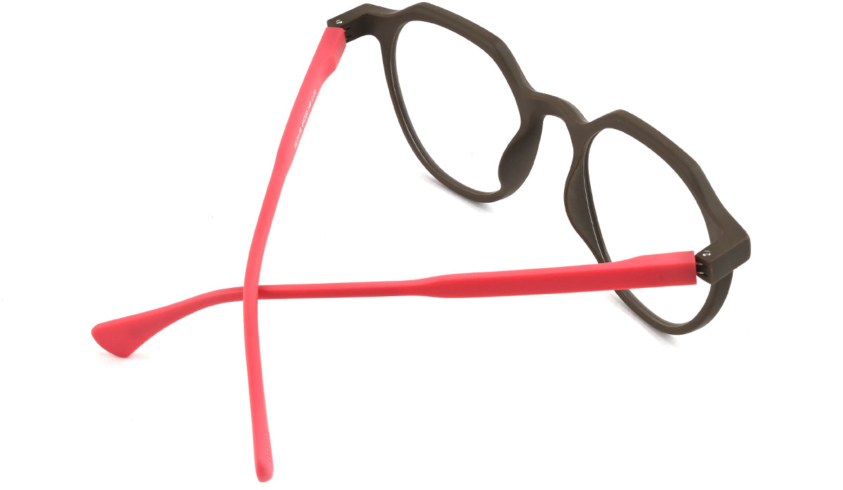 Vittorio ML04-08 Oval Eyeglasses - Unisex TR Frame