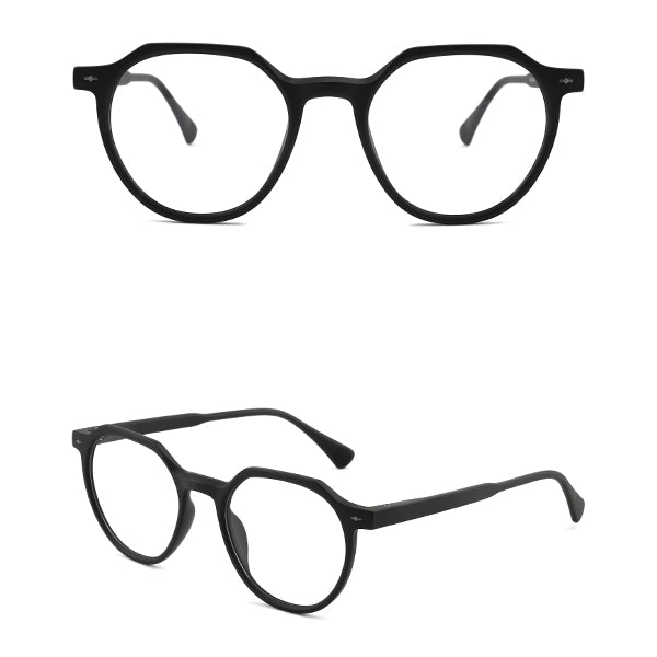 Vittorio ML04-08 Oval Eyeglasses - Unisex TR Frame