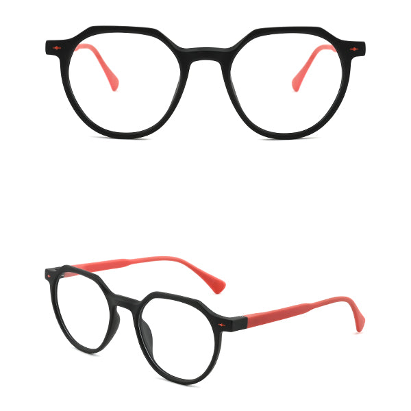 Vittorio ML04-08 Oval Eyeglasses - Unisex TR Frame