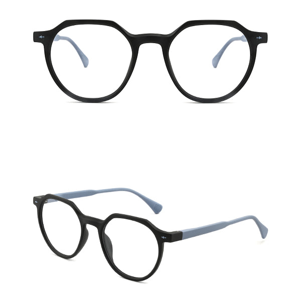 Vittorio ML04-08 Oval Eyeglasses - Unisex TR Frame
