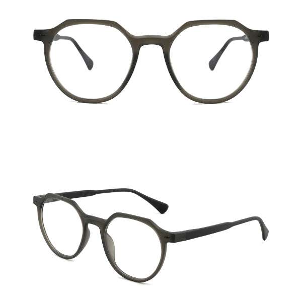 Vittorio ML04-08 Oval Eyeglasses - Unisex TR Frame