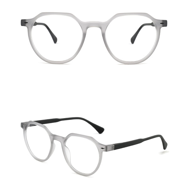 Vittorio ML04-08 Oval Eyeglasses - Unisex TR Frame