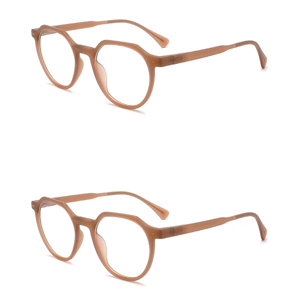 Vittorio ML04-08 Oval Eyeglasses - Unisex TR Frame