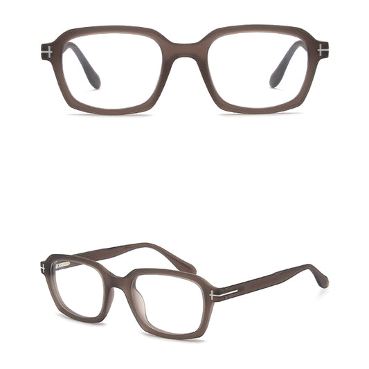 Vittorio Square TR90 Eyeglasses MR04-08 - Lightweight Unisex Frames