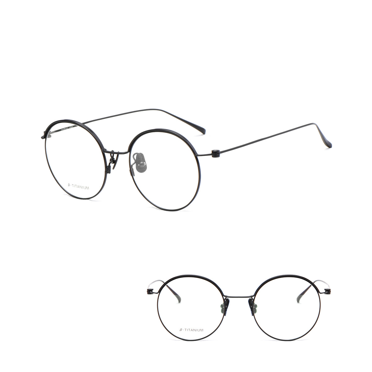 Vittorio Titanium Round Eyeglasses YF-5135