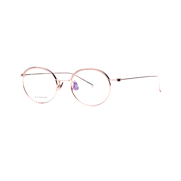 Vittorio Titanium Round Eyeglasses YF-5135