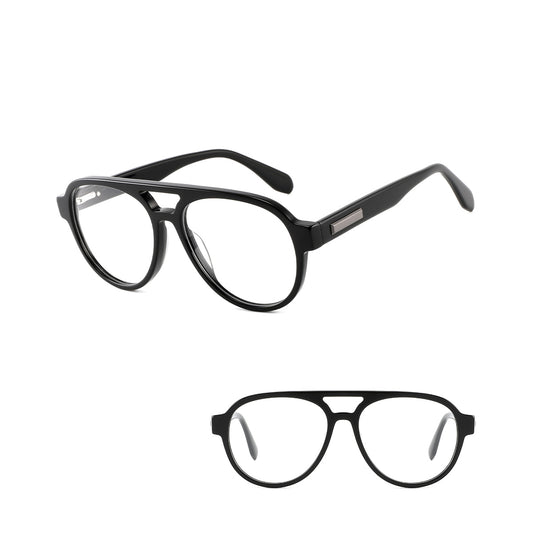 Vittorio Model 3271-G Oval Aviator Eyeglasses