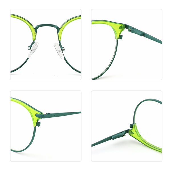 Vittorio Model 35021 Round Eyeglasses