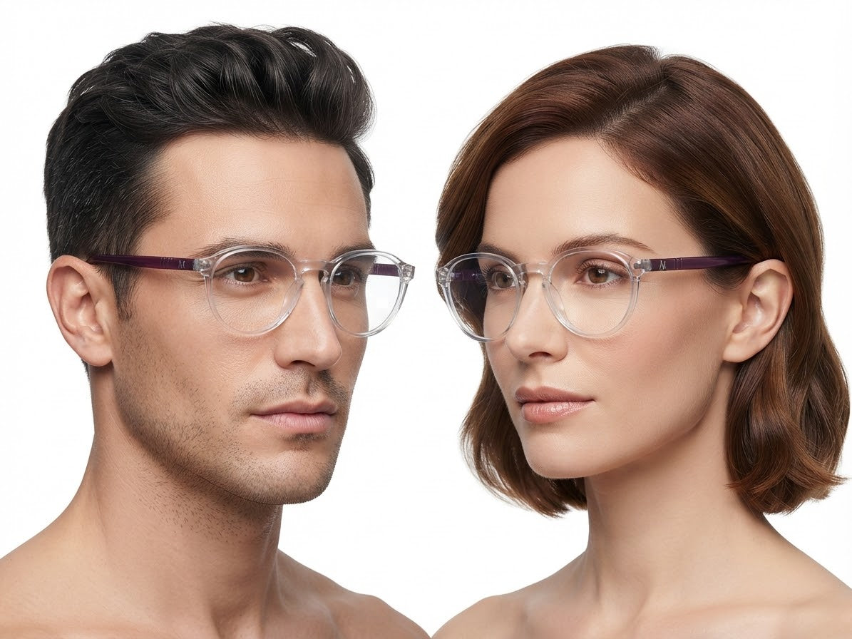 Auroravisionlondon 6509-2 Optical Eyeglasses Frame